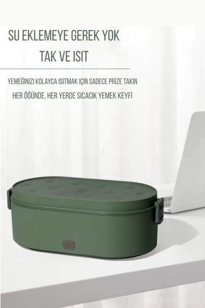 Taşınabilir Elektrikli Yemek Kabı